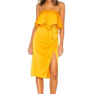 Lovers + Friends Violet Midi in Marigold